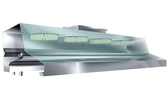 低密度運(yùn)水煙罩